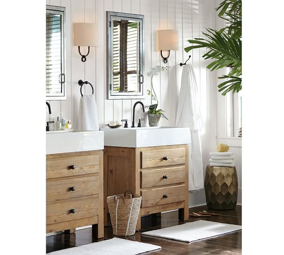 Mason 31 5 Single Sink Vanity, Pottery Barn Bathroom Cabinet