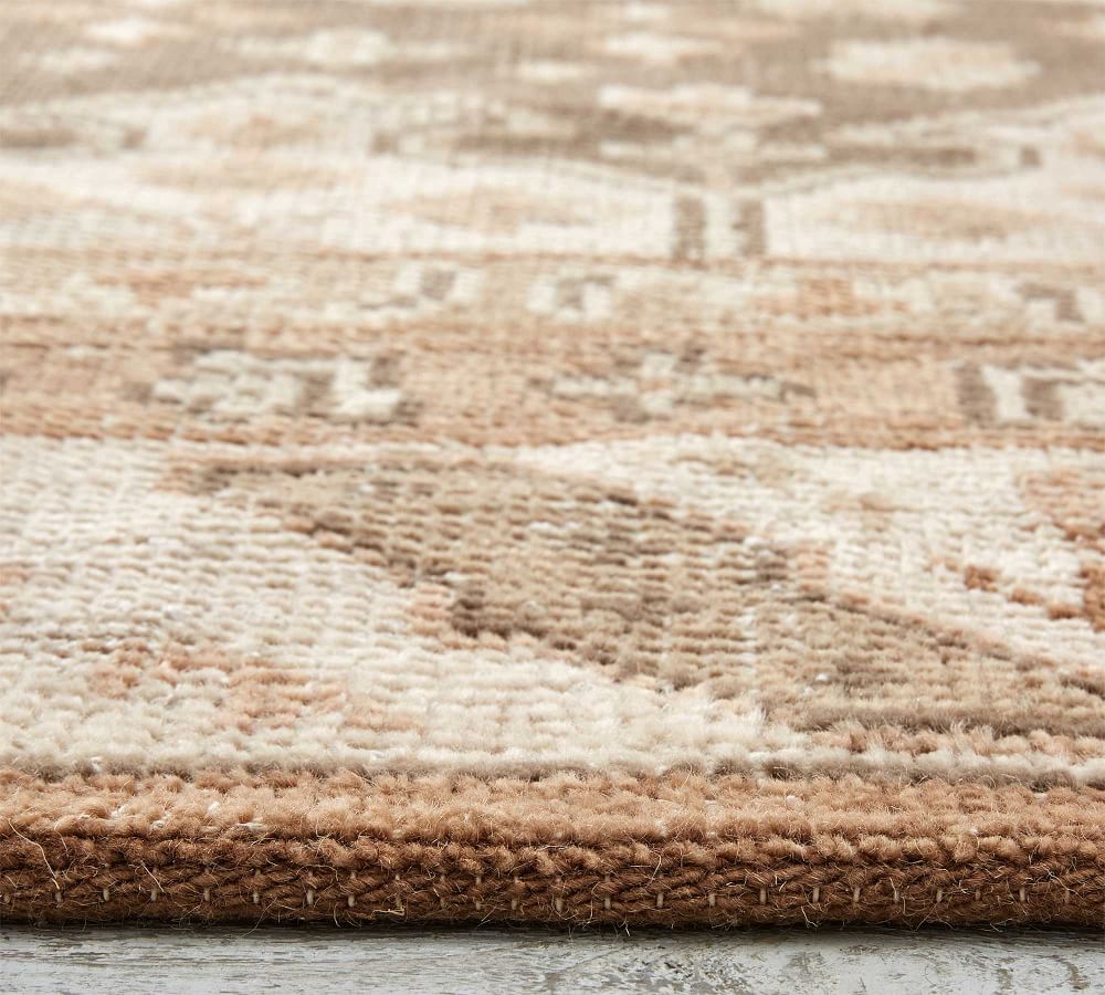 Cleo HandKnotted Wool Rug Pottery Barn