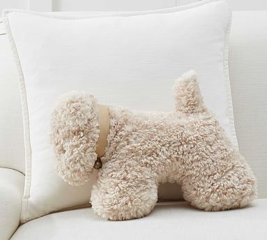 dog shaped cushion