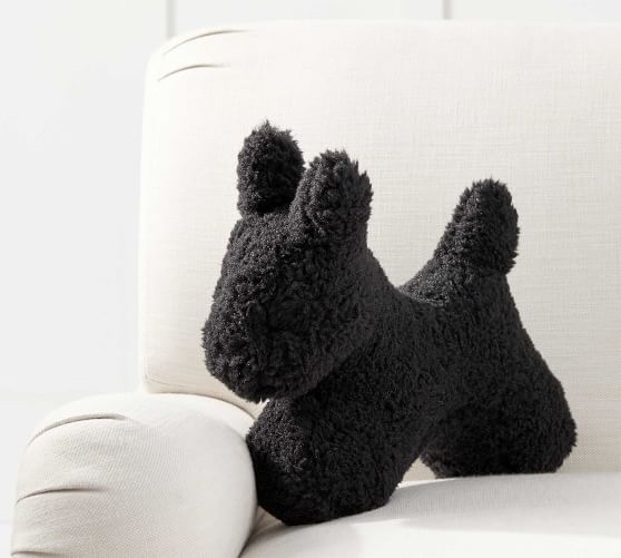 pottery barn dog pillow