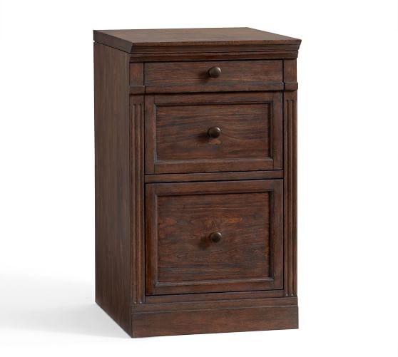 Gray Wash Livingston Single 2 Drawer Filing Cabinet Pottery Barn Gray Wash Livingston Single 2 Drawer, Wooden 2 Drawer File Cabinet