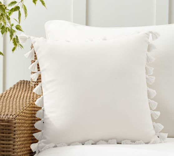 small white cushion