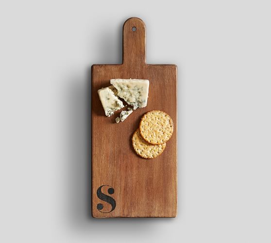 Alphabet Mango Wood Cheese & Charcuterie Board