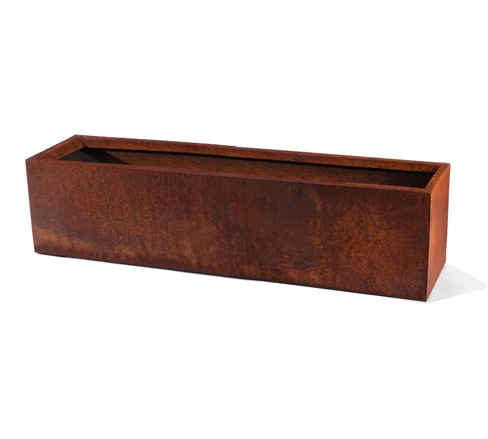 Trough Planter - Corten Steel | Pottery Barn