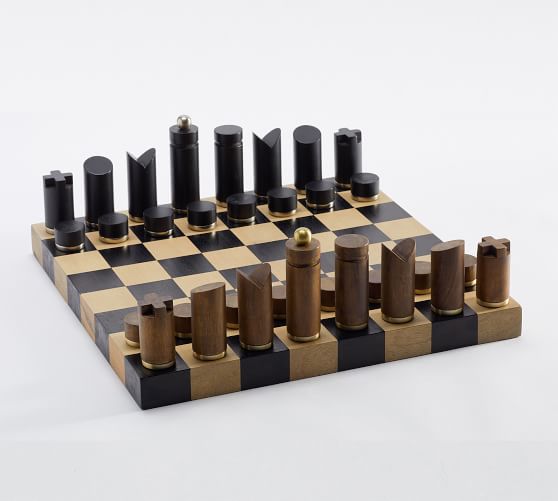 Wooden Chess Board Game | Pottery Barn