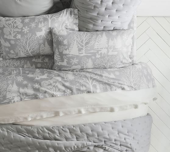 pottery barn flannel