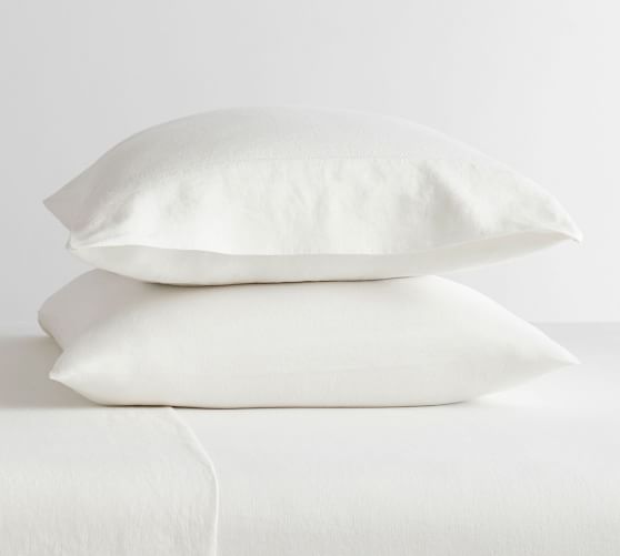 white pillow cases