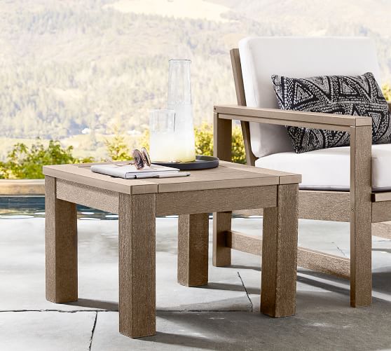 Indio By Polywood Outdoor Side Table, Polywood Console Table