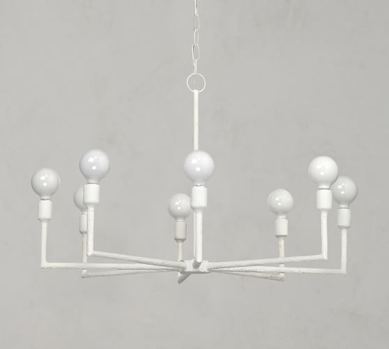 White Hayes Chandelier Pottery Barn White Hayes Chandelier Pottery Barn, Hayes Linear Chandelier West Elm