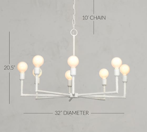 White Hayes Chandelier Pottery Barn White Hayes Chandelier Pottery Barn, Hayes Linear Chandelier West Elm
