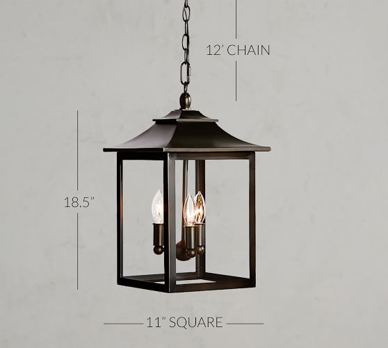 Classic Lantern Outdoor Pendant, How To Change Light Bulb In Outdoor Hanging Lantern