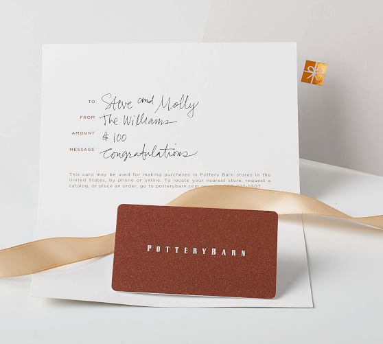 pottery barn gift cards c