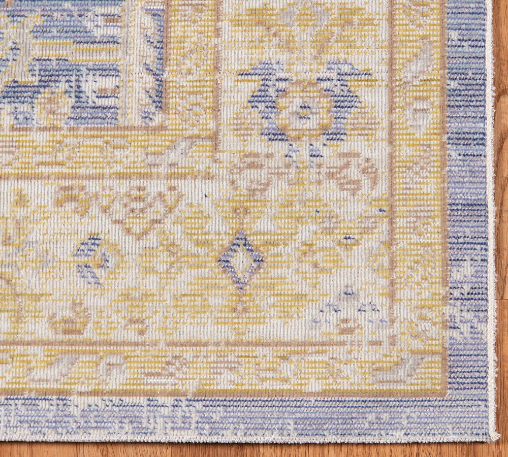 Kenya PersianStyle Handwoven Synthetic Rug Pottery Barn