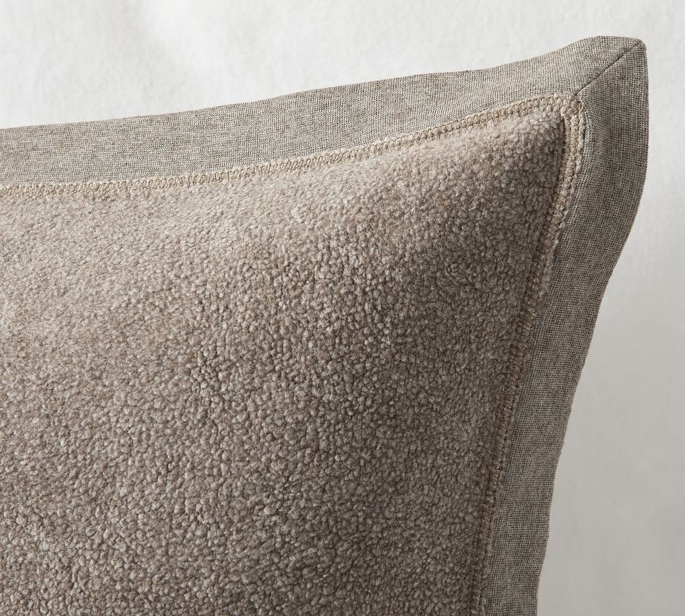 Cozy Fleece Pillow Covers Pottery Barn