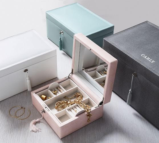 Mckenna Personalized Jewelry Box - Large | Pottery Barn