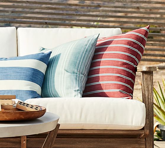 Raylan Outdoor Furniture Cushions, Outdoor Sofa Replacement Cushions Sunbrella