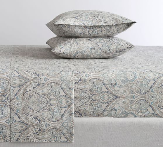 pottery barn percale sheets