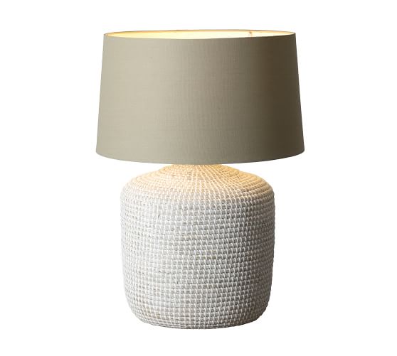 Adelia Seagrass Table Lamp | Pottery Barn
