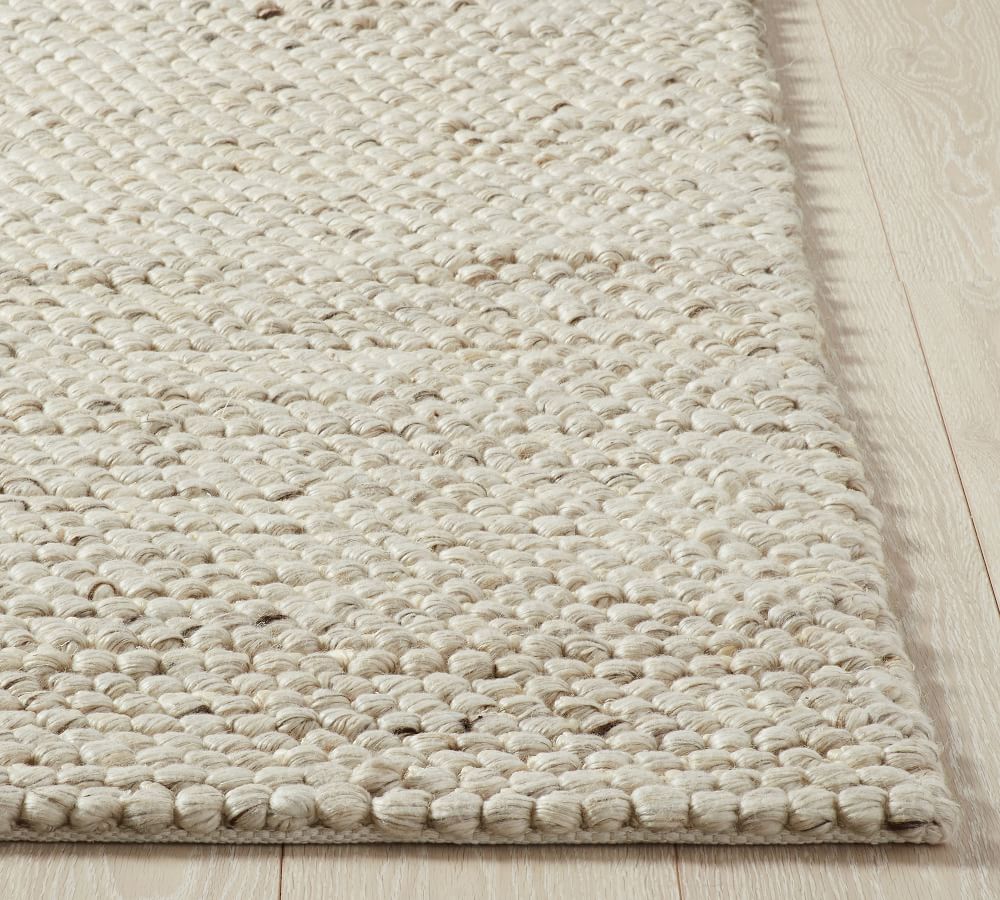Zane EcoFriendly Handwoven Textured Rug Pottery Barn