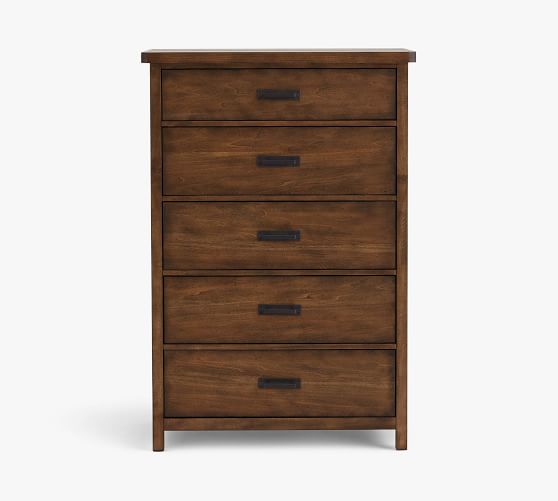 Mateo 5 Drawer Tall Dresser Pottery Barn, What Is A Tall Thin Dresser Called