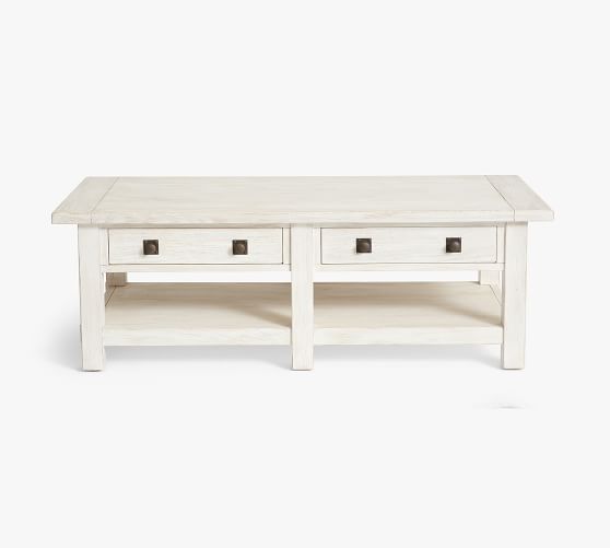 Benchwright 54 Rectangular Coffee, White Spots On Coffee Table