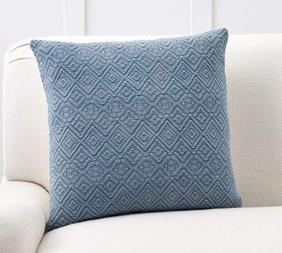 diamond pattern pillow