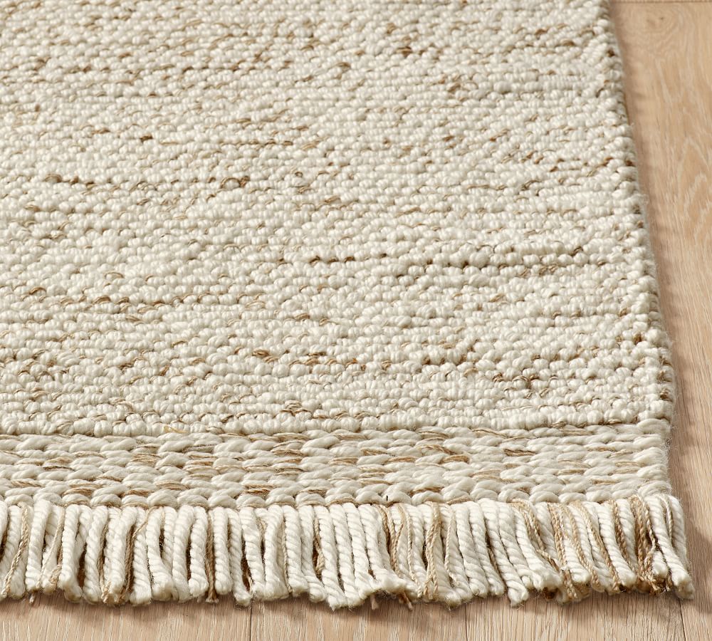 Jordie Handwoven Textured Easy Care Rug | Pottery Barn