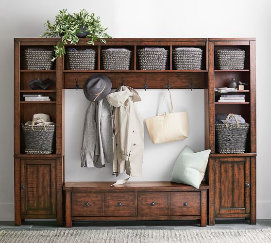 Benchwright Entryway Storage Bench Pottery Barn Benchwright Entryway Storage Bench, Entryway Storage Cabinet With Bench