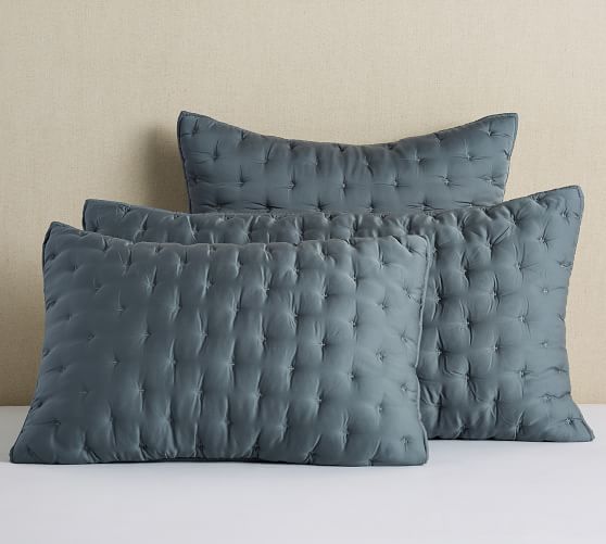 euro pillow shams pottery barn