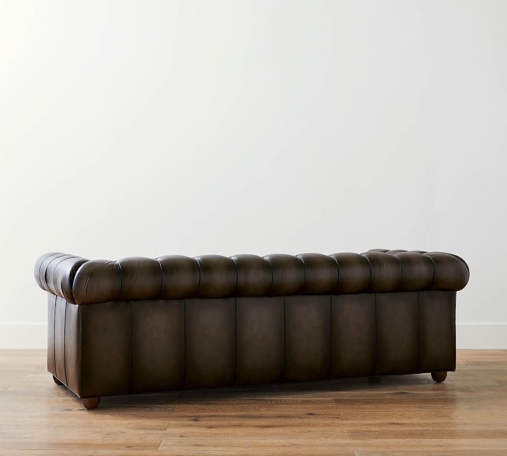 Chesterfield Leather Sofa Pottery Barn