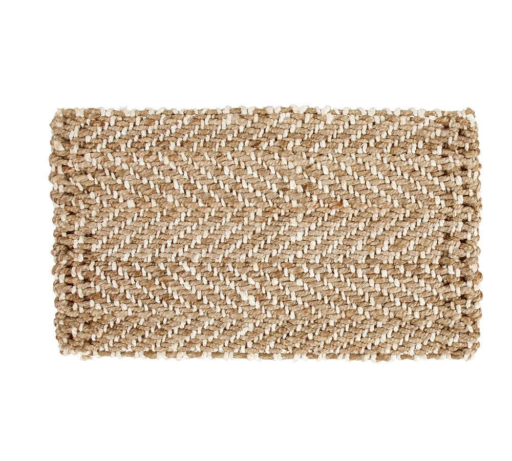Herringbone Natural Fiber Doormat Pottery Barn