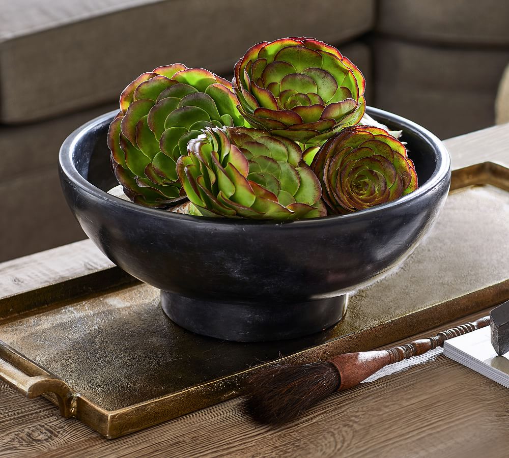 Orion Handcrafted Terra Cotta Bowls Pottery Barn