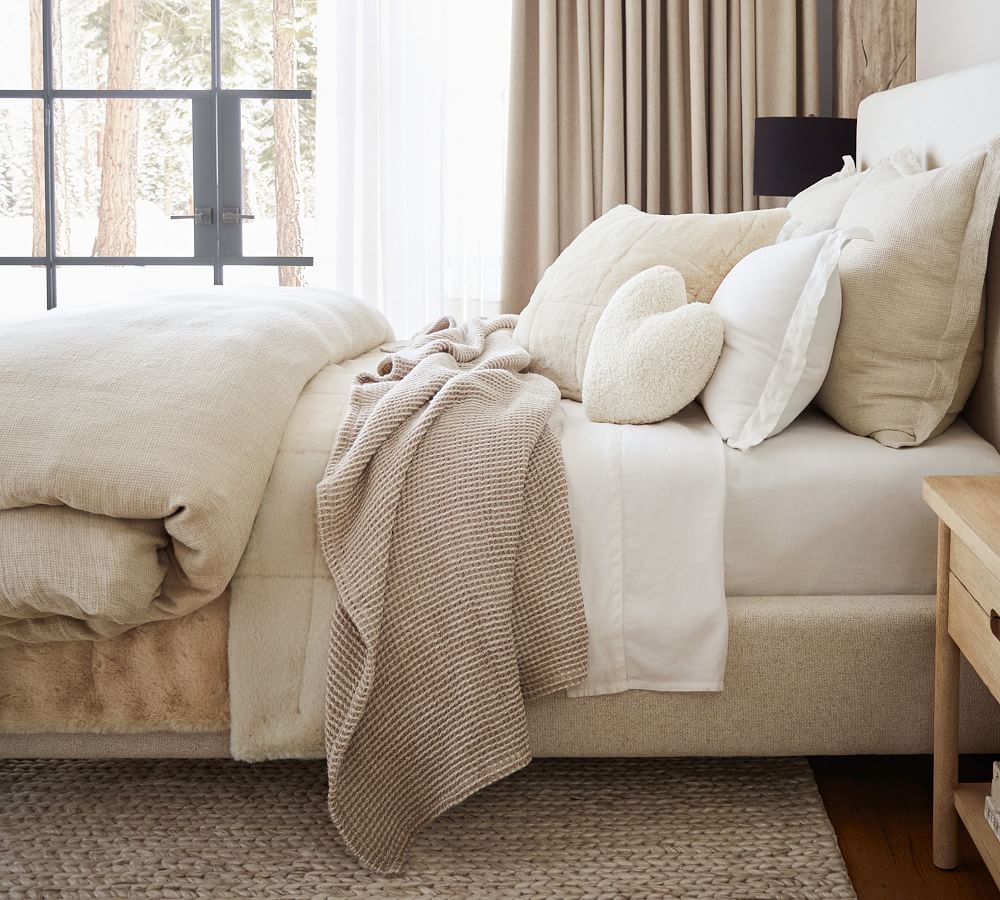 Waffle Weave Blanket Pottery Barn