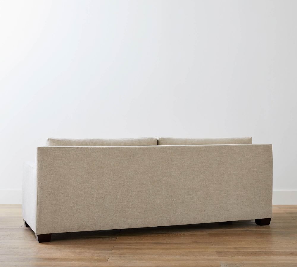 York Square Arm Fabric Sofa Pottery Barn