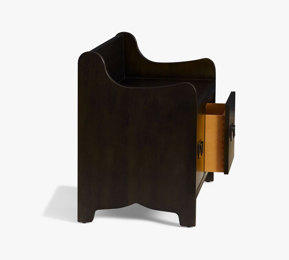 Wade Narrow Entryway Bench Pottery Barn