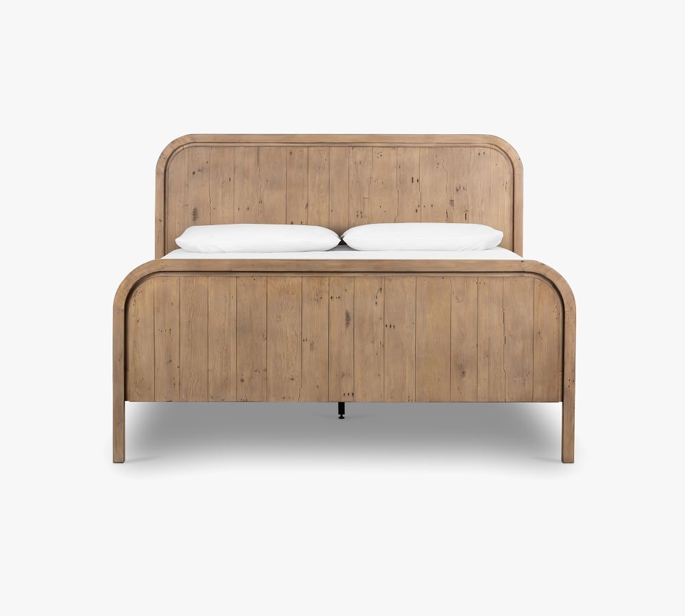 Bedford Reclaimed Wood Platform Bed | Pottery Barn