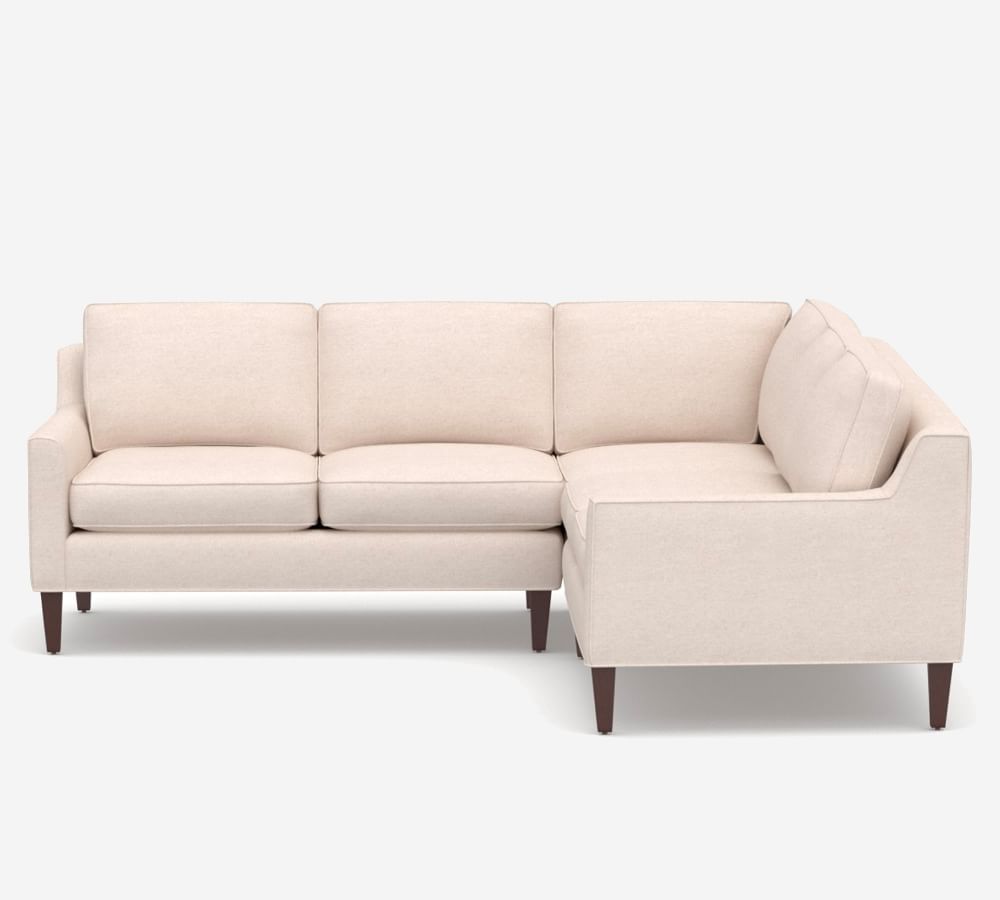 Beverly Upholstered 3Piece LSectional Pottery Barn