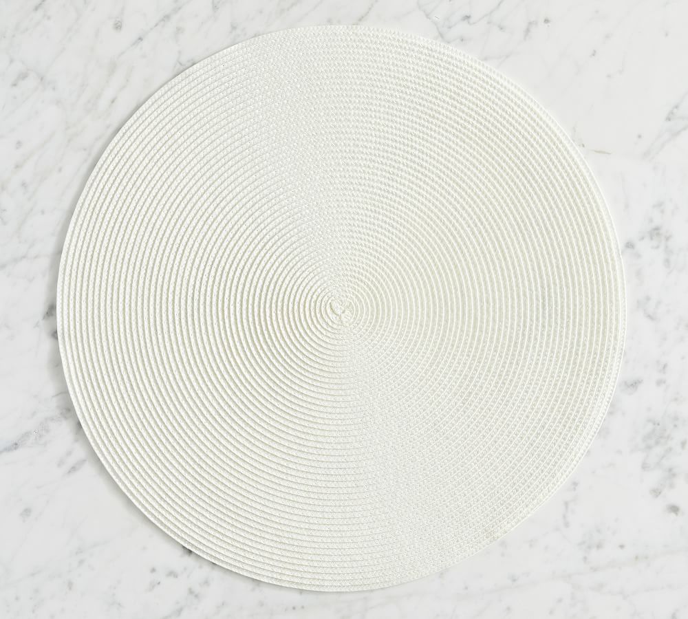 Woven Round Placemats Set of 4 Pottery Barn