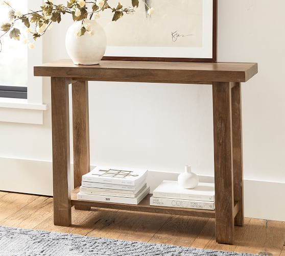 Reed 40 Console Table Pottery Barn, What Do I Need To Build A Console Table