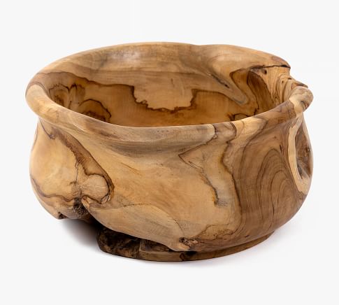 Teak Outdoor Tray | Pottery Barn