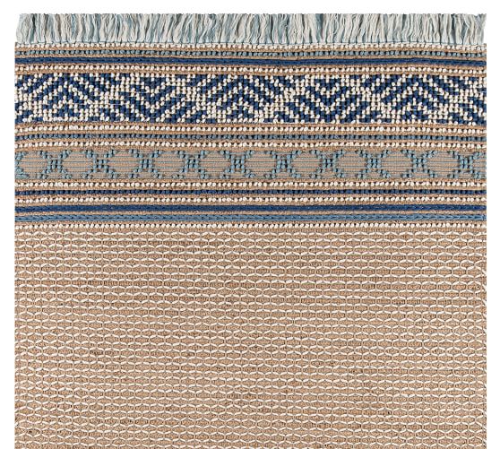 Eyre Handwoven Wool Jute Rug Pottery Barn, How To Keep A Jute Rug In Place