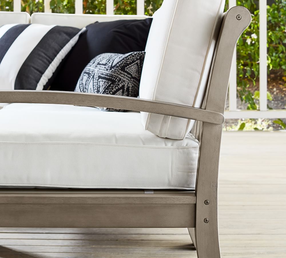 Chatham Outdoor Sectional Set, Honey Pottery Barn