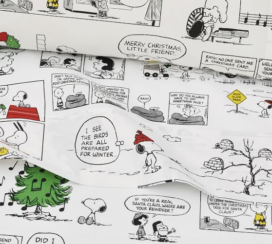 pottery barn snoopy sheets