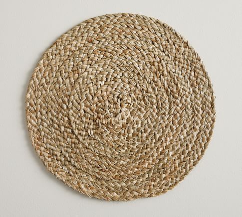Braided Handwoven Charger Plate
