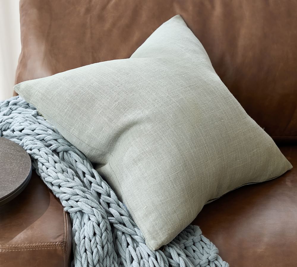 Belgian Linen Pillow Cover Pottery Barn