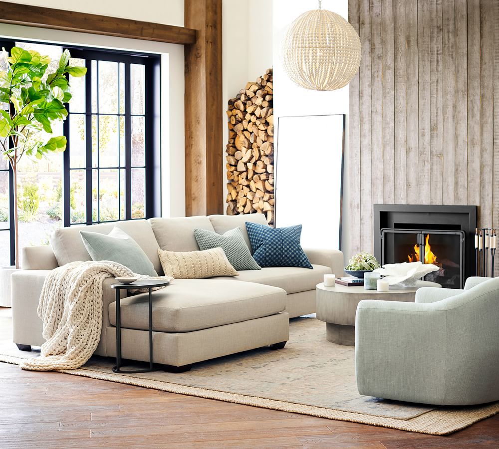 Belgian Linen Pillow Cover Pottery Barn