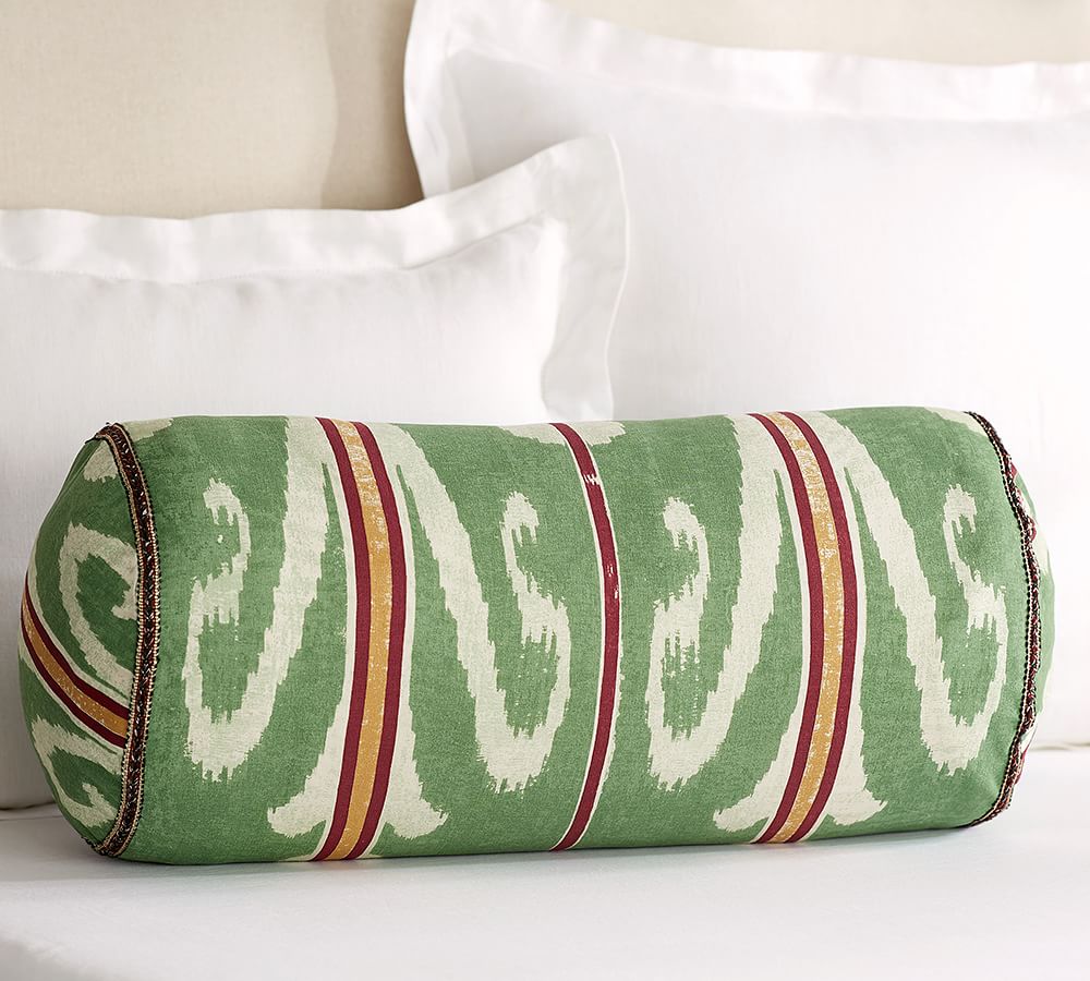 Rio Bolster Decorative Pillow Cover Pottery Barn