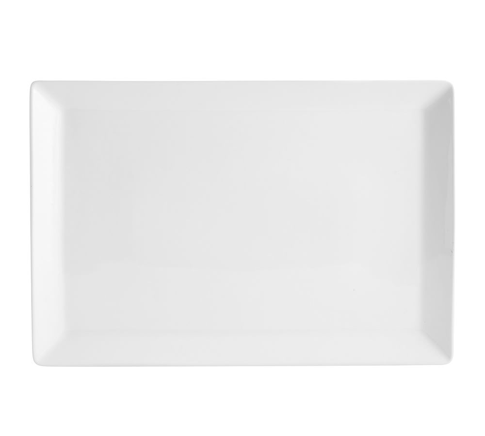 Great White Porcelain Rectangular Serving Platter Pottery Barn