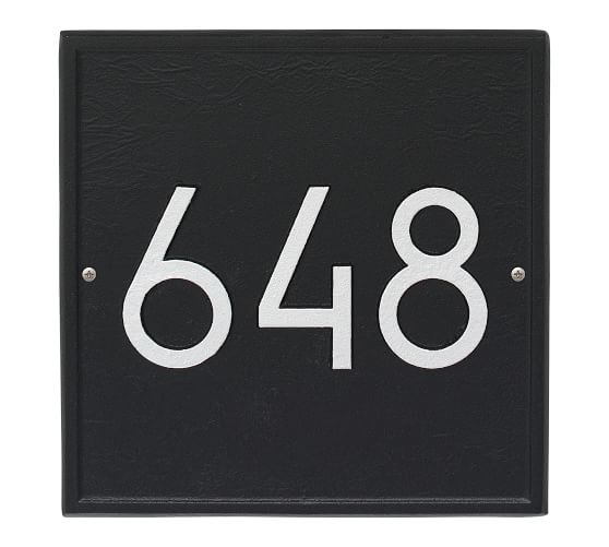 Simple Modern Address Sign