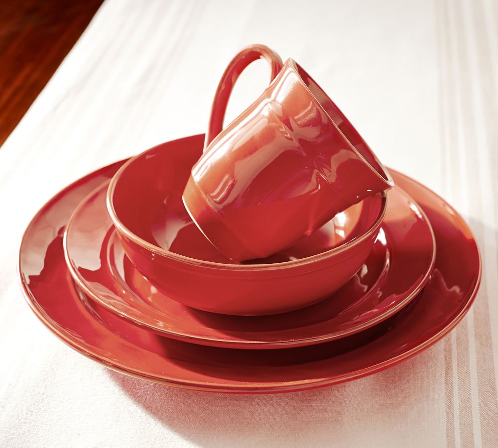 Cambria Soup Bowl Red Pottery Barn